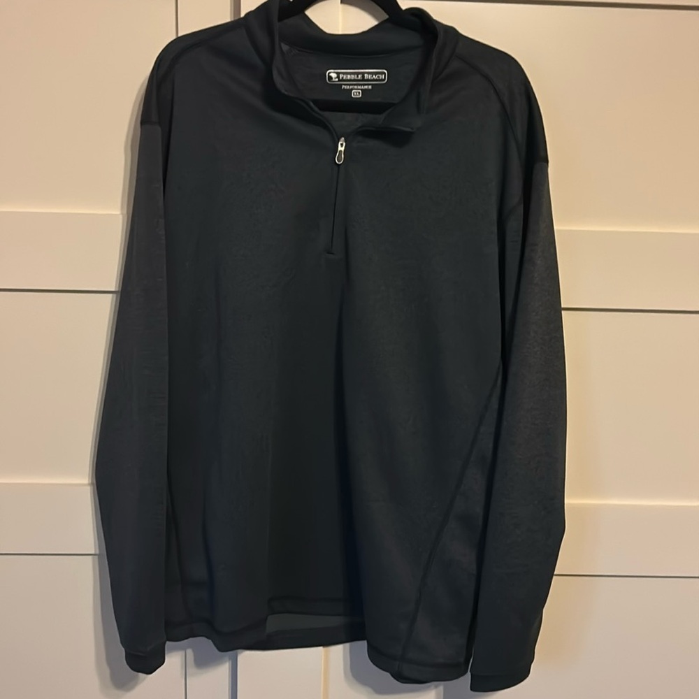 Pebble Beach Men’s quarter zip golf pullover